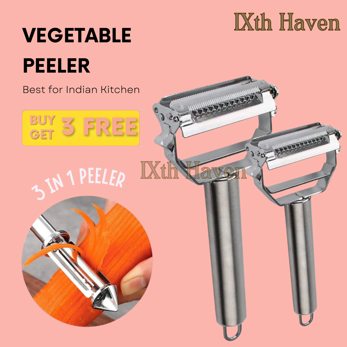 Multifunctional Stainless Peeler