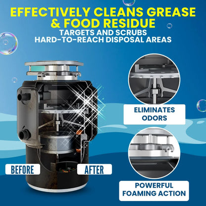 LemonBlast™ Yellow Bubble Tablets – Odor Eliminator + Blockage Remover