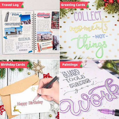 Outline Marker Set | 12 Color Set