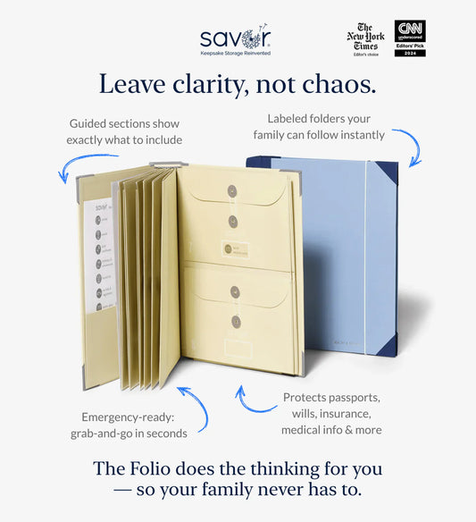 Premium Folio Document Organizer